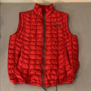 The North Face Red Thermoball Vest
